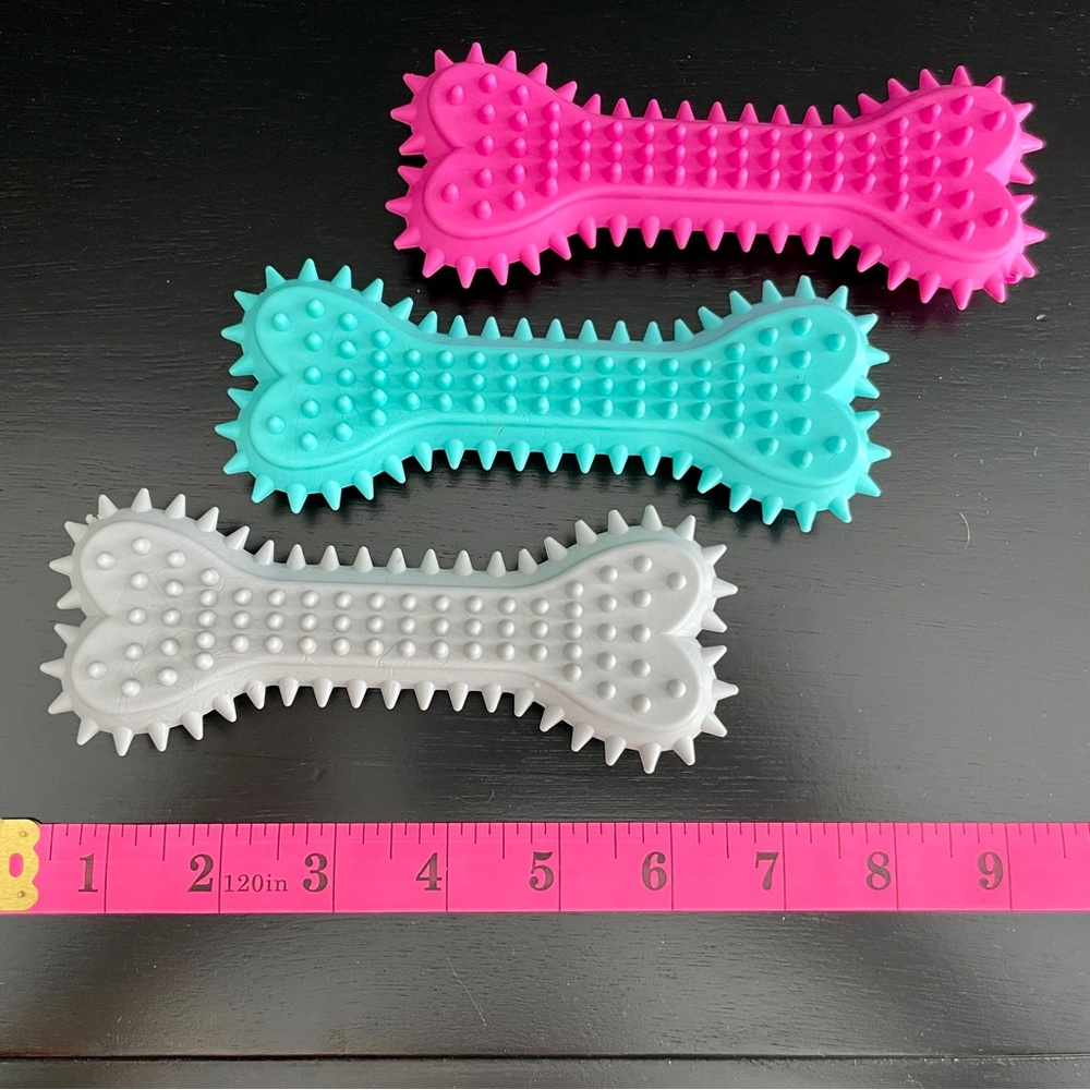 Brand New🦴💓3 Pack of Puppy Toys 🐾or Small Sized Dogs🐾Medium Sized Dogs Chew Toys